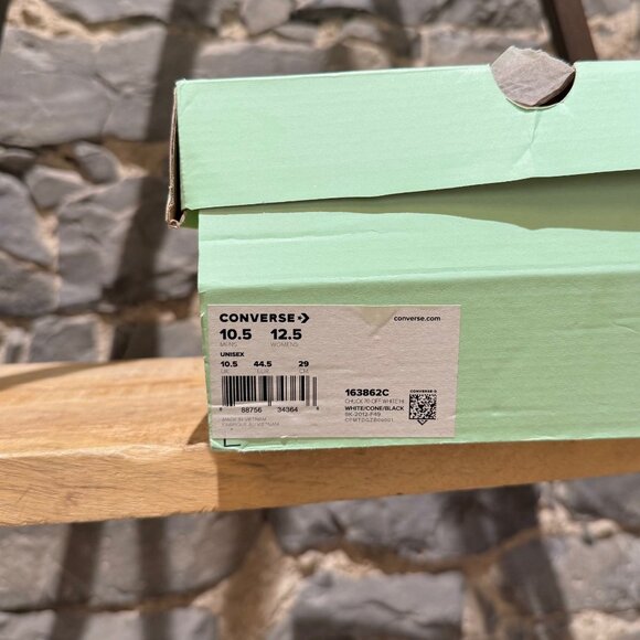 Converse X Off-White Chuck 70 Ivory High-top Sneakers - Picture 15 of 15